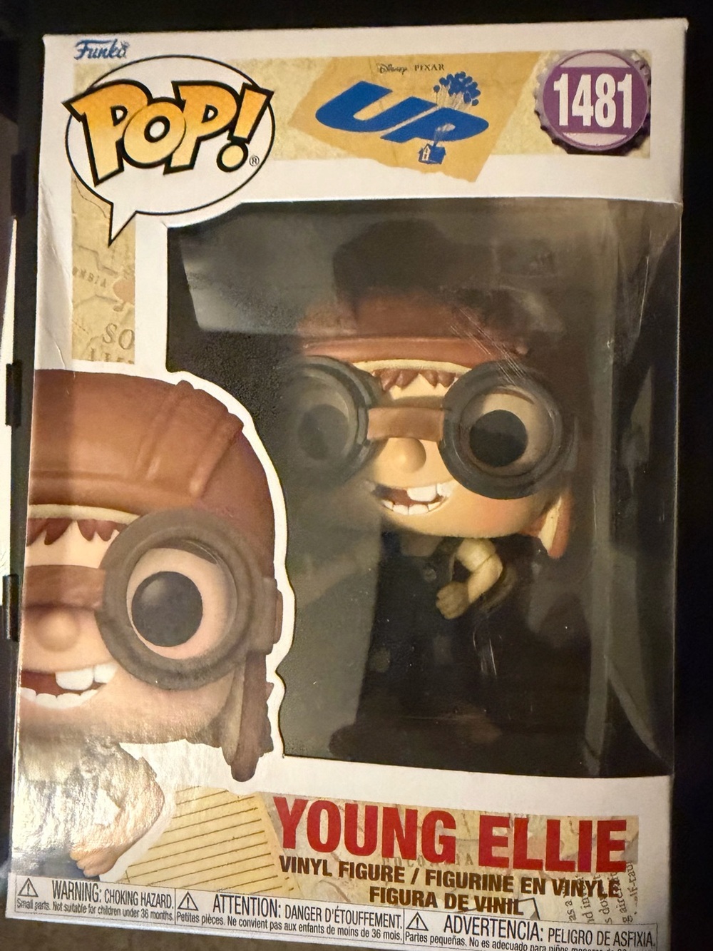Funko Pop! Young Ellie, From UP #1481, NWT